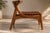 Pair of Klismos Lounge Chair For Sale - Image 4 of 5