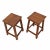 Simple Teak Stool For Sale In Los Angeles - Image 6 of 8