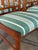 Teak Slat Back Dining Chairs Set of 6 Newly Reupholstered Swedish Mid-Century Modern 1960s For Sale - Image 4 of 13