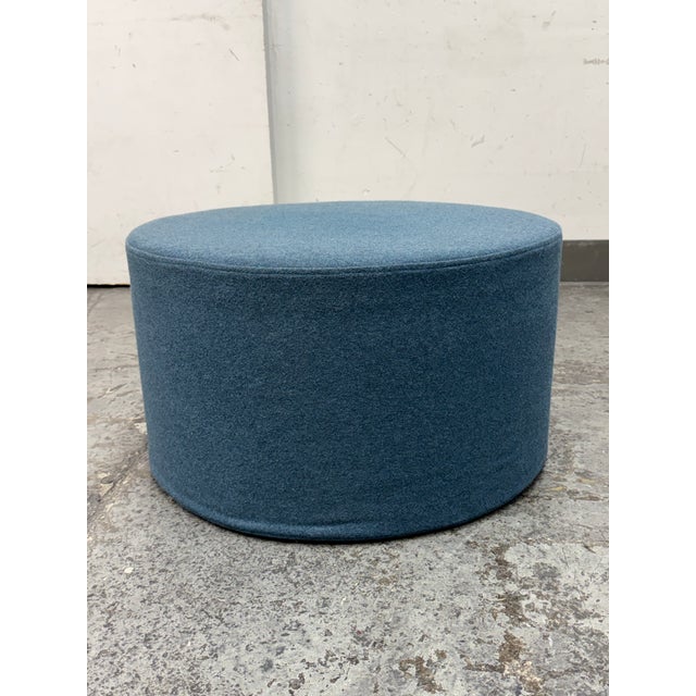 Design Plus Gallery presents a Bumper Large Ottoman from Blu Dot. This oversized ottoman has a rounded drum silhouette...
