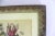 Late 19th Century Antique Coloured Botanical Illustration Engraving Antique Wood and Plaster Frame Floral French Art For Sale - Image 5 of 11