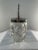 Transparent 1940s English Cut Glass Biscuit Barrel For Sale - Image 8 of 13