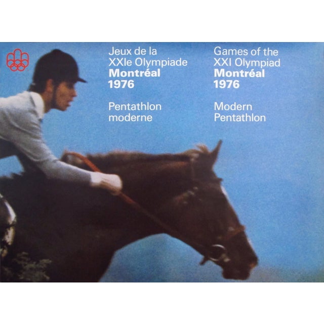 Date: 1976 Size: 16.5 x 23.5 inches Artist: COJO (Official Olympic Organizing Committee) About The Poster: Original Poster...