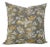 Fabdivine Handmade Block Printed Cushion Cover 12x20 Inch Viscose Linen-Papaya Leaf For Sale