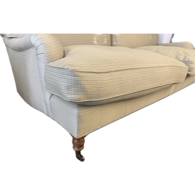 1990s 1990s George Smith Standard Arm Sofa For Sale - Image 5 of 5