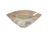 Glass Artistic Accents Iridescent White Swirl Art Glass Oval Bowl For Sale - Image 7 of 17