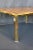 Late 20th Century Late 20th Century Custom Square, Tiger's Eye Table With Gold Legs For Sale - Image 5 of 8