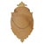French Baroque Gold-Leaf Gilded Mirror with Crest, 1960s For Sale - Image 14 of 18