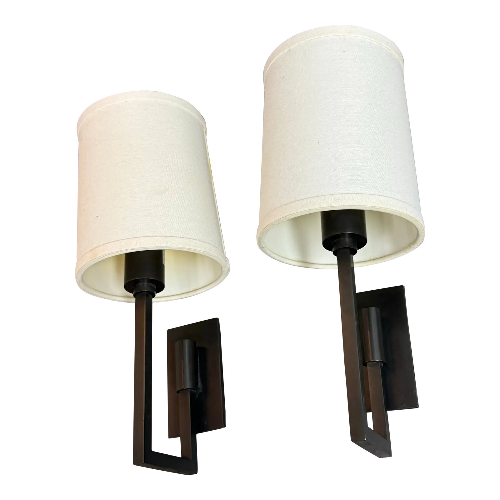 Barbara Barry for Visual Comfort Signature Aspect Wall Sconces, Pair