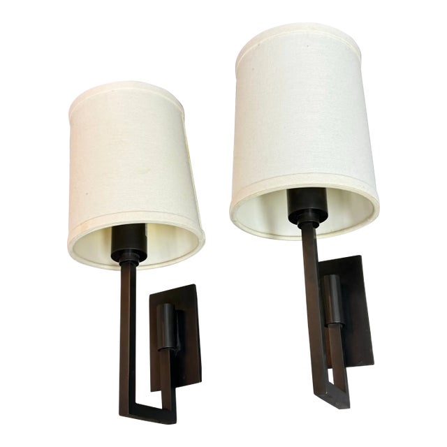 Barbara Barry for Visual Comfort Signature Aspect Wall Sconces, Pair For Sale