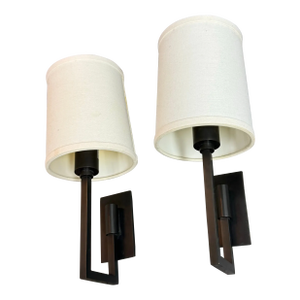Barbara Barry for Visual Comfort Signature Aspect Wall Sconces, Pair