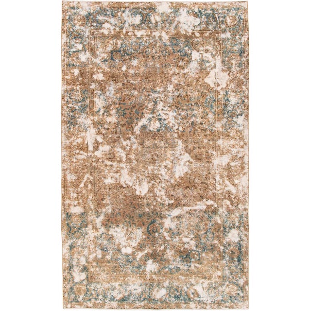 Vintage Wool Tabriz Rug For Sale In New York - Image 6 of 6