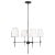 The Baker four light single tier chandelier in midnight black provides abundant light to your home, while adding style and...