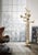 Floor Lamp in Gold and Brass For Sale - Image 4 of 8