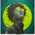 This beautiful colourful painting is hand-painted. The material is comic book paper on canvas and acrylic paint. This...