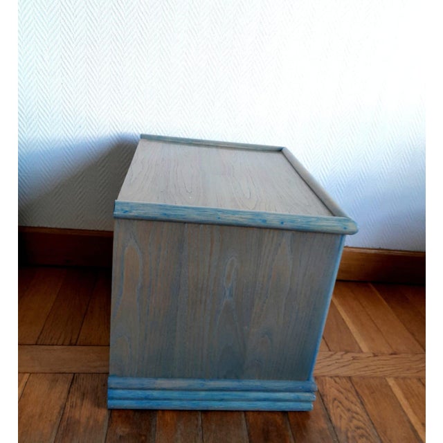 Vintage Rattan Bedside Tables in the the style of Maugrion, 1980s, Set of 2 For Sale - Image 10 of 11