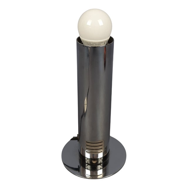 Modern Chromed Steel Table Lamp from Targetti Sankey, 1970s For Sale