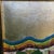 Gold Zinke Peter, Rainbow Gold Foil Lemon Wreath with Purple Vulva, 1970s, Oil on Canvas For Sale - Image 8 of 13