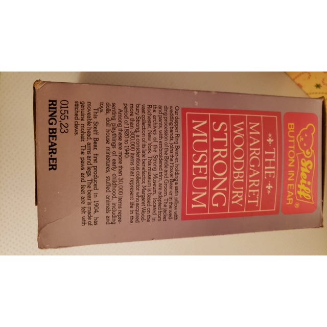 Late 20th Century Steiff Collectible Teddy Bear- Ring Bearer For Sale In Baltimore - Image 6 of 10