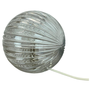 Crystal Ball Glass Table Light attributed to Claus Josef Riedel, Austria, 1970s