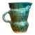 Vintage Drip Glaze Ceramic Pitcher For Sale