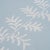 Schumacher SAMPLE - Schumacher Eloise Embroidery Fabric In Sky For Sale - Image 4 of 4