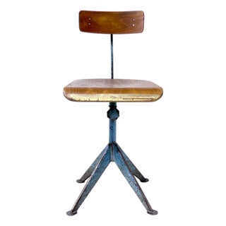 Vintage Swedish Studio Chair by Odelberg & Olson, 1940s For Sale
