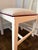 Mid 20th Century Mid 20th Century Set of 8 Hepplewhite Dining Chairs With Schumacher Fabric Cushions For Sale - Image 5 of 6