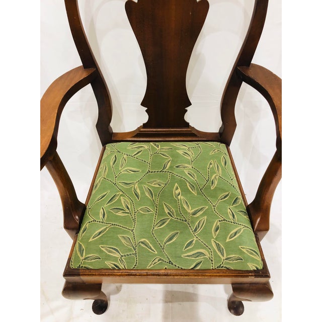 Antique Queen Anne Arm Chair Chairish