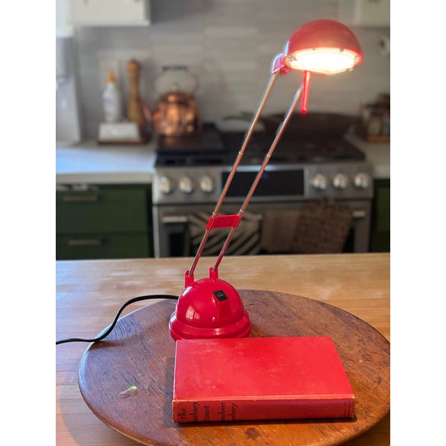 Playful and highly functional vintage IKEA Espressivo telescoping halogen task lamp. Postmodern/Bauhaus/scandinavian...