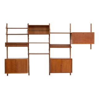 Danish Royal System Wall Unit by Poul Cadovius, 1940s For Sale