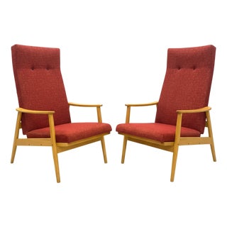 Armchairs from TON, Czechoslovakia, 1960s, Set of 2 For Sale