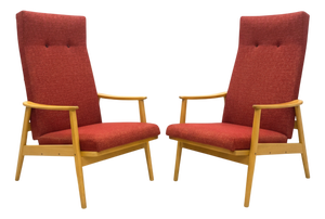 Armchairs from TON, Czechoslovakia, 1960s, Set of 2