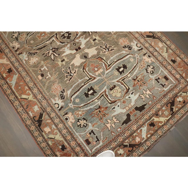 Antique Bidjar Rug - 5'3" x 6'11" For Sale - Image 9 of 11