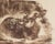 A lithograph of a bull by the Chinese-American artist John Chin Young (1909-1997). This print features a bull, sitting...