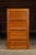Wood Vintage Quartersawn Card File Cabinet With Card Catalog For Sale - Image 7 of 11