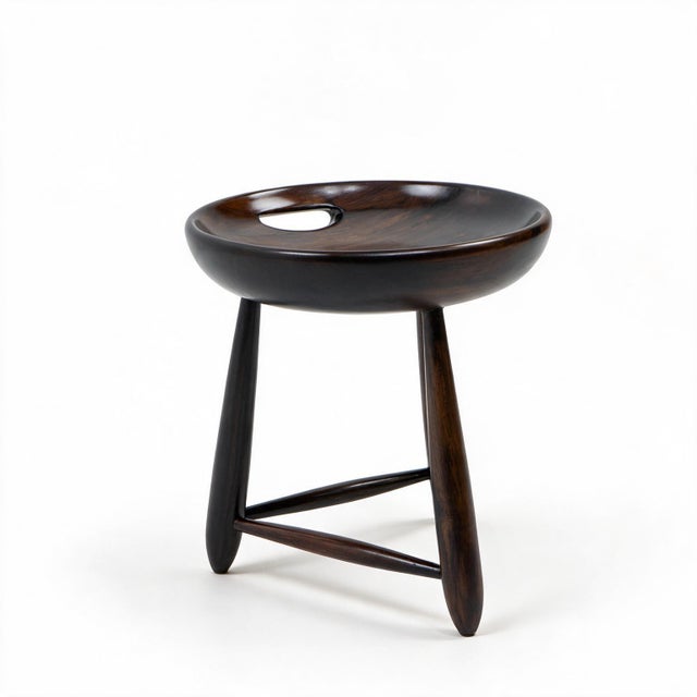 Mocho Stool by Sergio Rodrigues for Oca, 1950s For Sale - Image 14 of 14