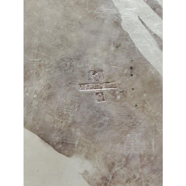 Silver Antique Christofle Silver Champagne Bucket From French Line Ocean Liner Ile De France For Sale - Image 8 of 10