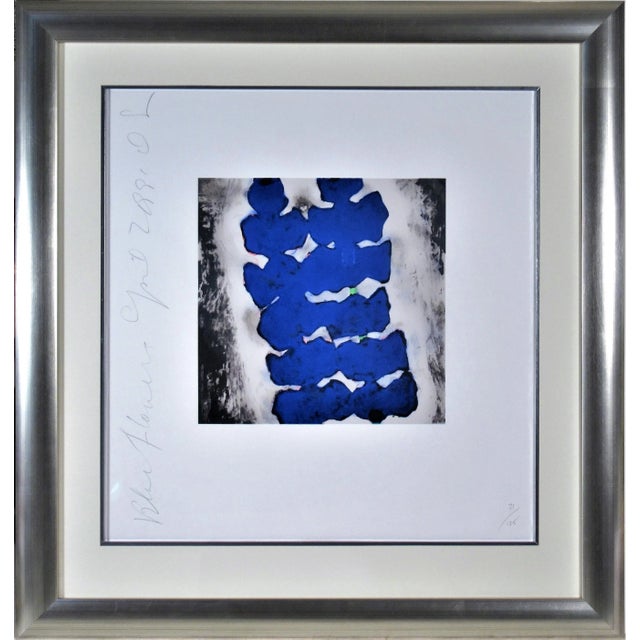 Donald Sultan, Blue Flower, 1991 For Sale In San Francisco - Image 6 of 6