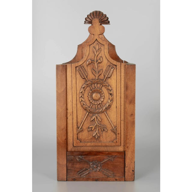 19th Century 19th Century French Provencal Walnut Fariniere Box For Sale - Image 5 of 10