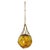 Gold French Amber Colored Glass and Sting Net Flot, 1960s For Sale - Image 8 of 8