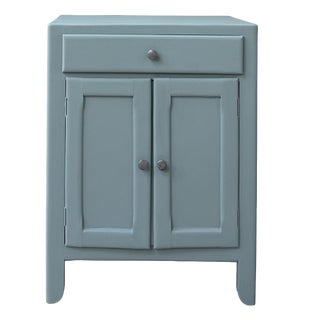 Small Parisian Blue Sideboard, 1940s For Sale