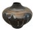 1980s Vintage 1980s Haeger Black Volcanic Lava Glaze Pottery Vase For Sale - Image 5 of 8
