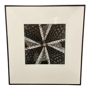 Christian Tuempling Star West 40's 1997 Black and White Photography Signed