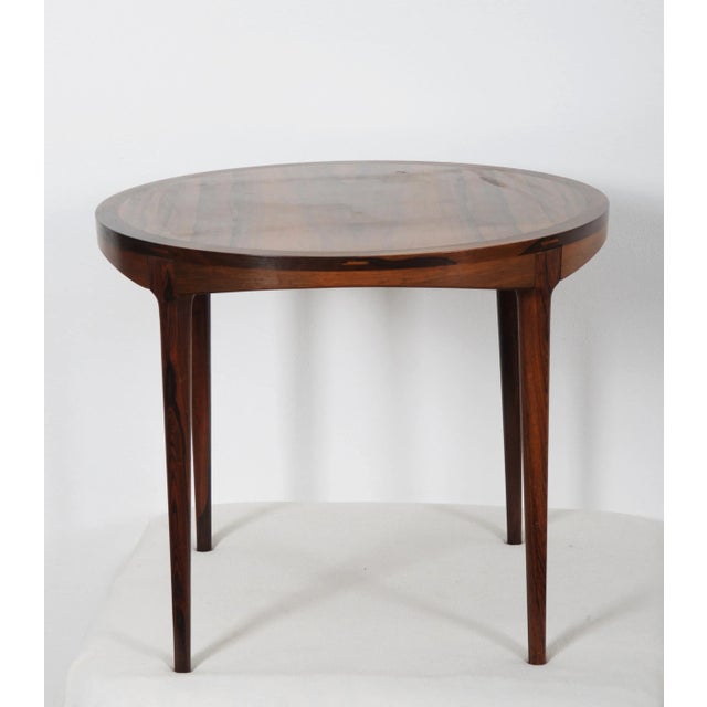 Scandinavian Wooden Side Table by Haug Snekkeri for Bruksbo, 1960s For Sale - Image 9 of 9