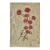 Antique Botanic Oil Painting of Red Carnations, Late 19th Century For Sale