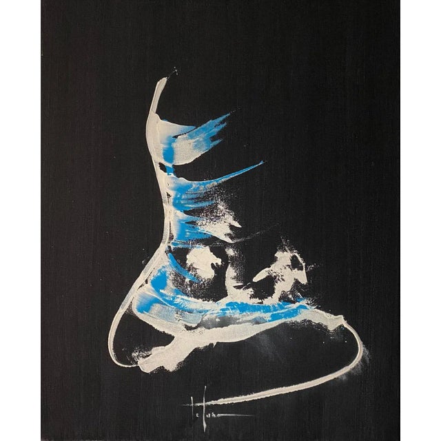 Stefano, Surf, Oil on Canvas, 2023 For Sale - Image 8 of 8