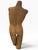 Vintage 1970s Sculptural Wicker Figure | Organic Modern Coastal Rattan For Sale - Image 4 of 8