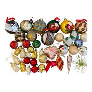 1960s Set of 40, Old World Christmas Ornaments For Sale