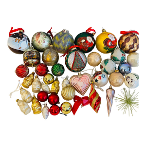 1960s Set of 40, Old World Christmas Ornaments